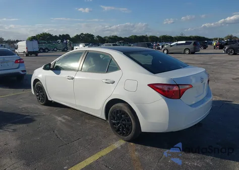 2019 Toyota Corolla Le z USA, uszkodzony, nr VIN 5YFBURHE7KP932674